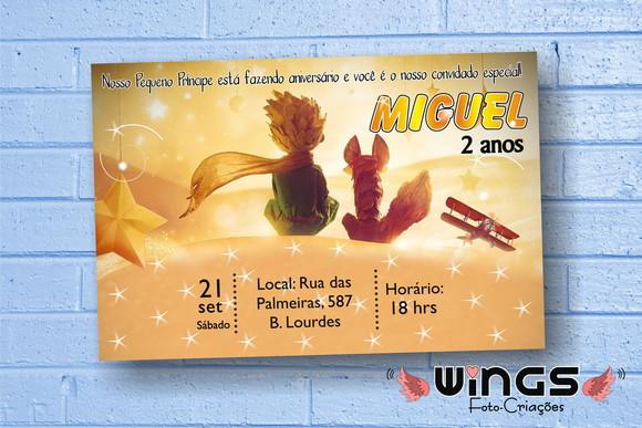 Convite Digital - Pequeno Príncipe I