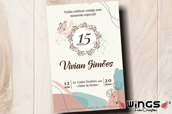 Convite Digital 15 Anos