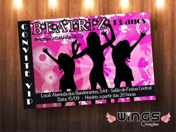Convite Digital Balada Vip III