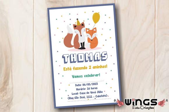 Convite Digital Infantil Pequeno Príncipe