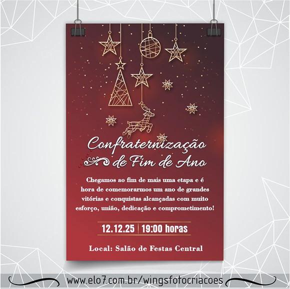 Convite Digital para Confraternização de Fim de Ano 11