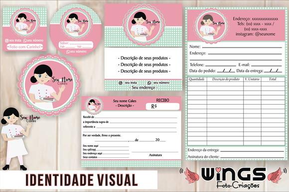 Identidade Visual - Pacote: Mascote + Logotipo + 5 artes I