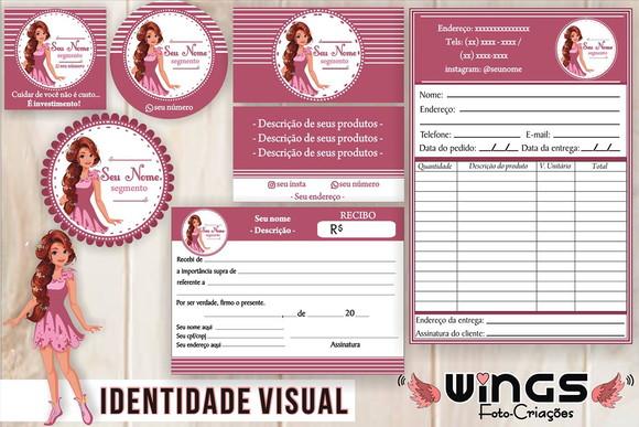 Identidade Visual - Pacote: Mascote + Logotipo + 5 artes IV
