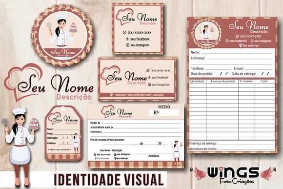 Identidade Visual - Pacote: Mascote + Logotipo + 6 artes III