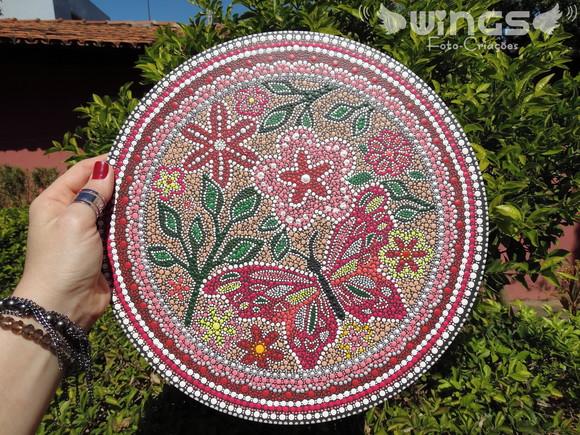 Mandala em pontilhismo - Transformação!