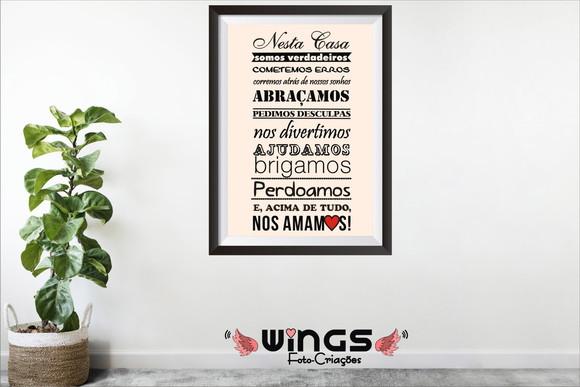 Quadro Digital - Nessa Casa I