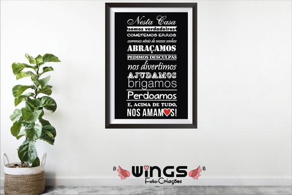 Quadro Digital - Nessa Casa I
