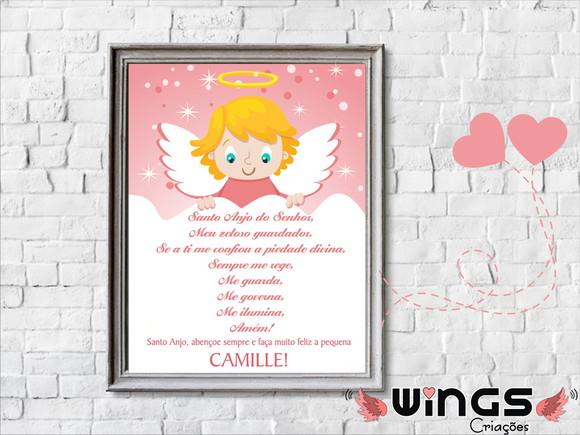 Quadro Digital - Santo Anjo III