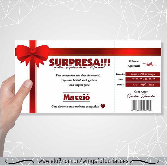 Voucher Digital - Presente Surpresa