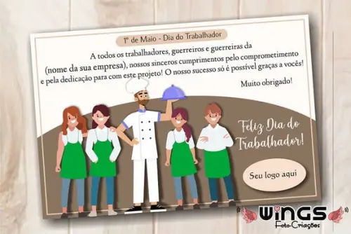 Cartão Corporativo Digital - Dia do Trabalho 4