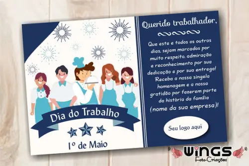 Cartão Corporativo Digital - Dia do Trabalho 5