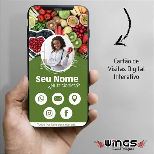 Cartão de Visitas Digital Interativo 3