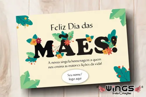 Cartão Digital Corporativo para Dia das Mães IV