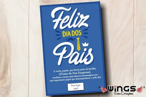 Cartão Digital Corporativo Para Dia Dos Pais Iii