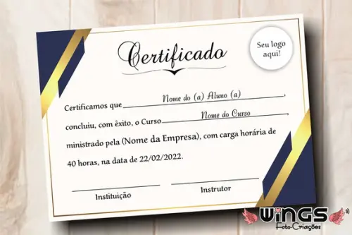 Certificado Digital para Impressão 1