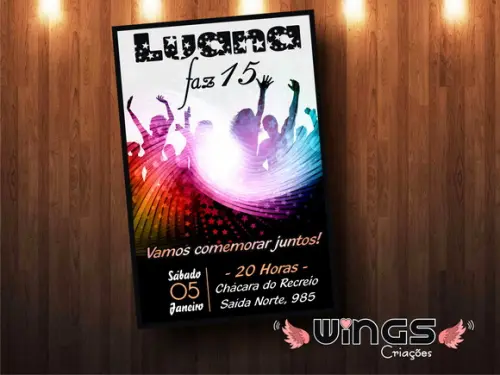 Convite Digital - Balada 15 anos