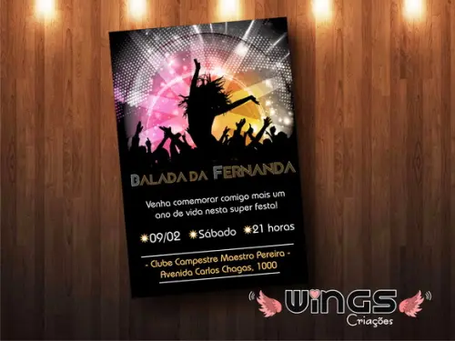 Convite Digital - Balada Atitude!
