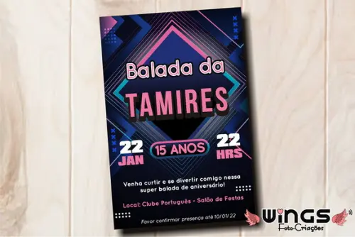 Convite Digital - Balada New