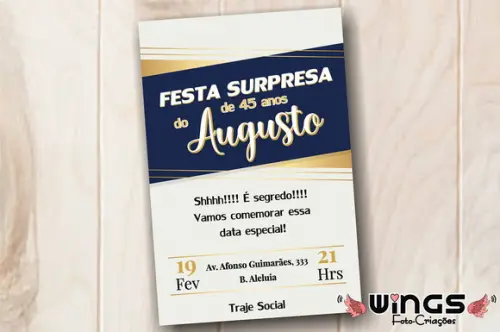 Convite Digital - Festa Surpresa 4
