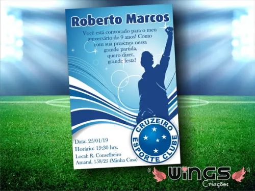 Convite Digital - Torcedor Cruzeiro I