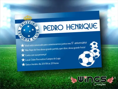 Convite Digital - Torcedor Cruzeiro II