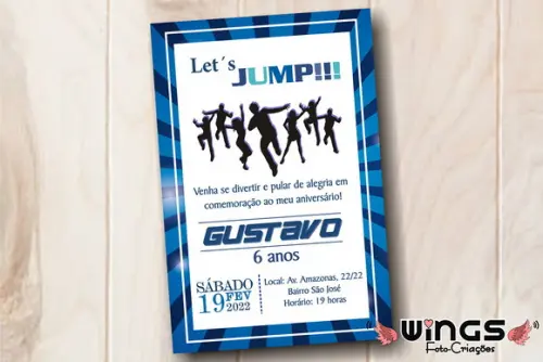 Convite Digital Balada Jump 1