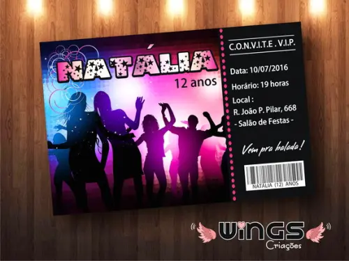 Convite Digital Balada Vip I
