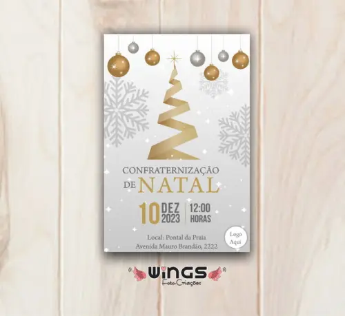 Convite Digital para Confraternização de Fim de Ano 10