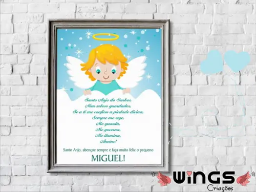 Quadro Digital - Santo Anjo II