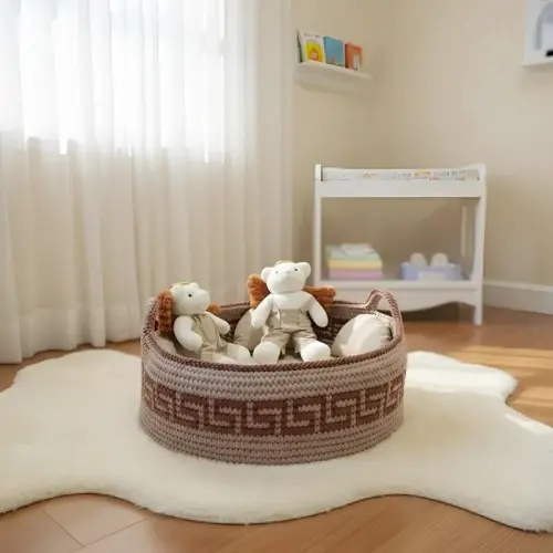 Cesto Moisés Redondo 80cm Diâmetro para Bebê