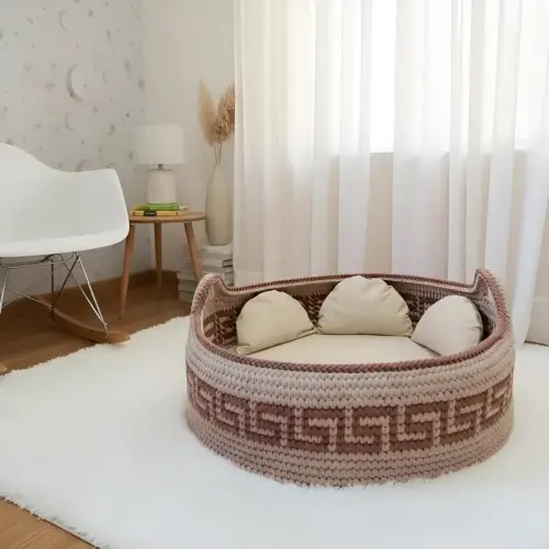 Cesto Moisés Redondo 80cm Diâmetro para Bebê