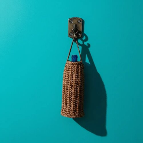 Wine Bag Porta Garrafa De Vinho Em Crochê