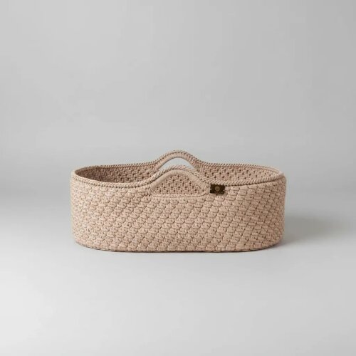 Cesto Moisés Grande de Crochê Bercinho para Quarto Bebê