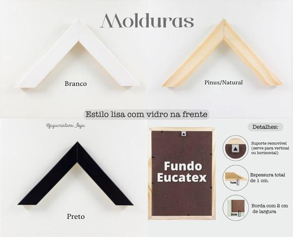Kit 3 Quadros Infantil Flores Corações e Arco Íris A3