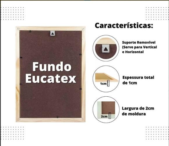 Quadro Infantil Santa Rita Floral A3