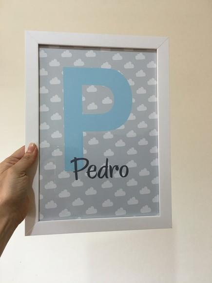 Quadros Infantil Sonhe Alto Balão Avião e Mapa Mundi