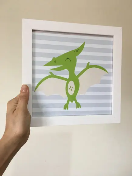 Quadros Bebê Menino Dinossauros