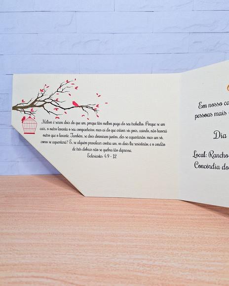 Convite Casamento Econômico