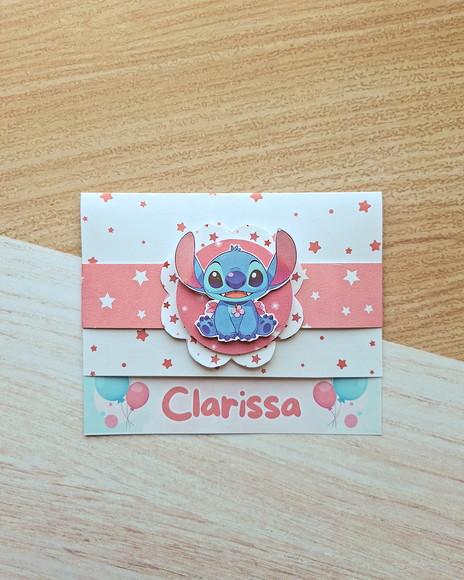 Convite de Aniversário Stitch