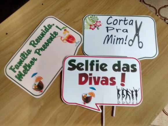 Plaquinhas Divertidas