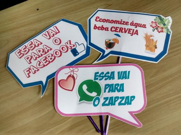 Plaquinhas Divertidas