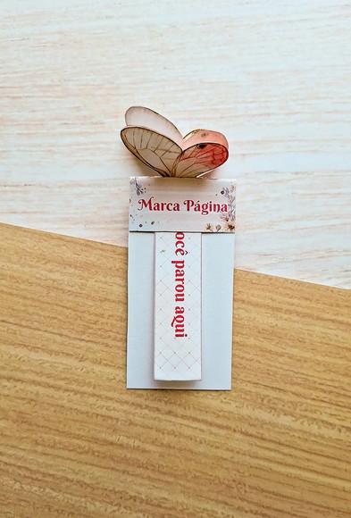 Marca Página Borboleta 3d - Dia das Mães