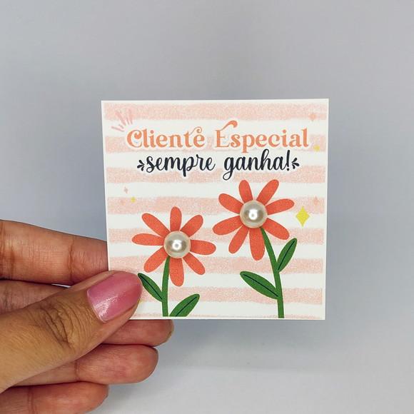 Tag com Brinco - Mimo para Cliente