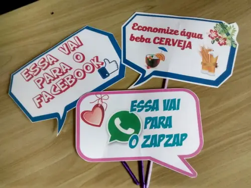 Plaquinhas Divertidas