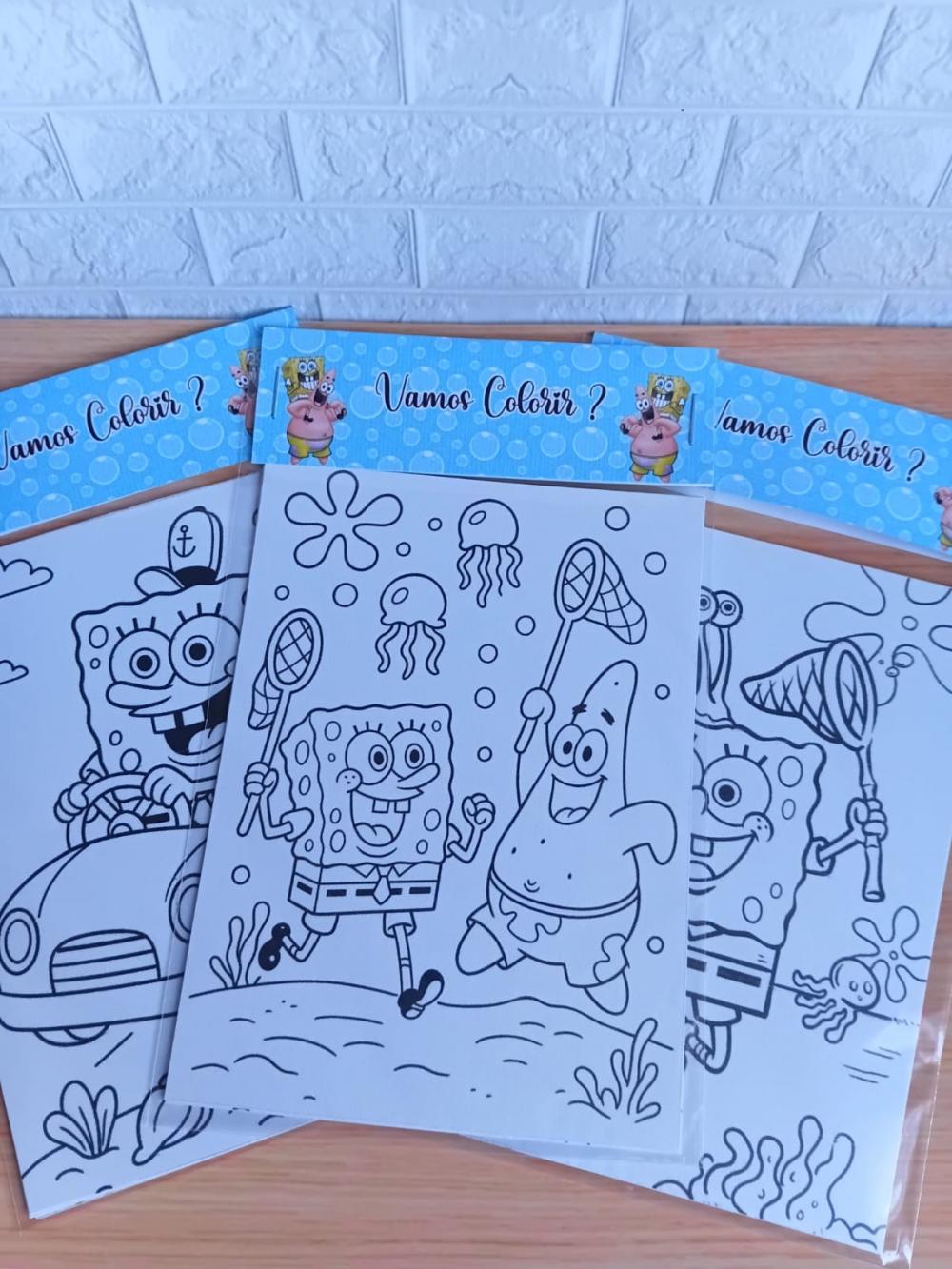 Kit Colorir Personalizado - Lembrancinha de Festa