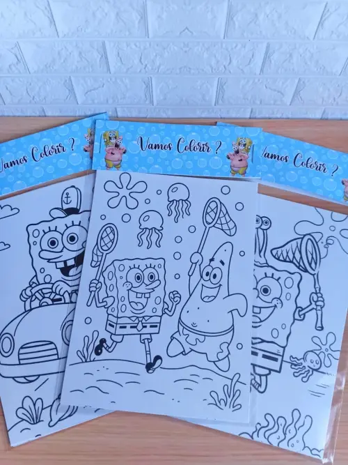 Kit Colorir Personalizado - Lembrancinha de Festa