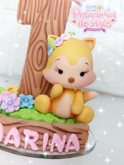 Topinho Personalizado Bosque
