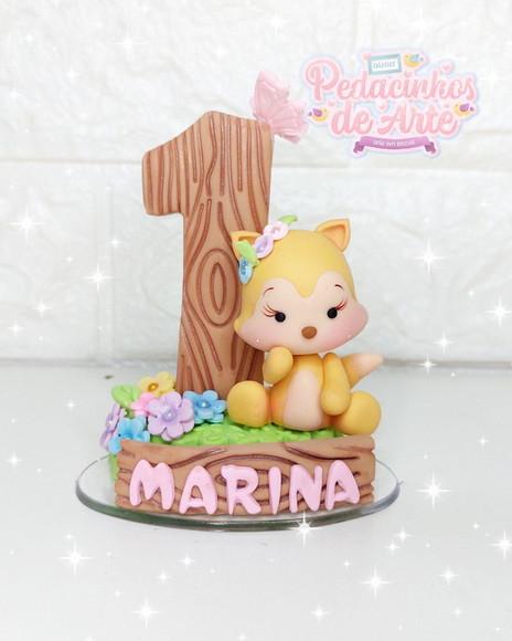Topinho Personalizado Bosque