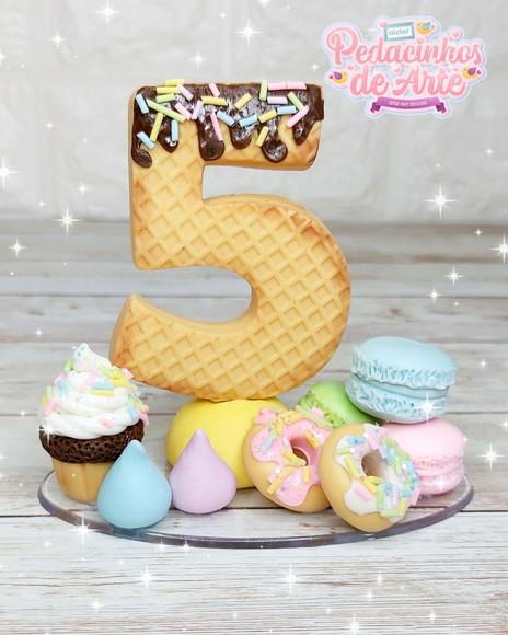 Topo de Bolo Confeitaria