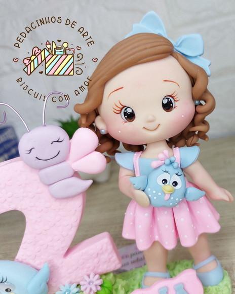 Topo de Bolo Personalizado Galinha Pintadinha Biscuit